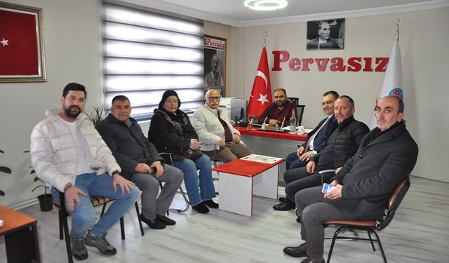 İYİ PARTİ VE BAŞKAN ADAYI İSMAİL AFŞAR GAZETEMİZİ ZİYARET ETTİ