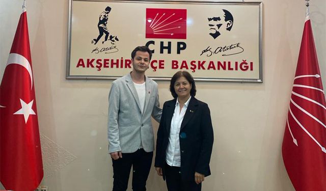 AKŞEHİR CHP GENÇLİK KOLLARINDA ONURALP TAŞ DÖNEMİ