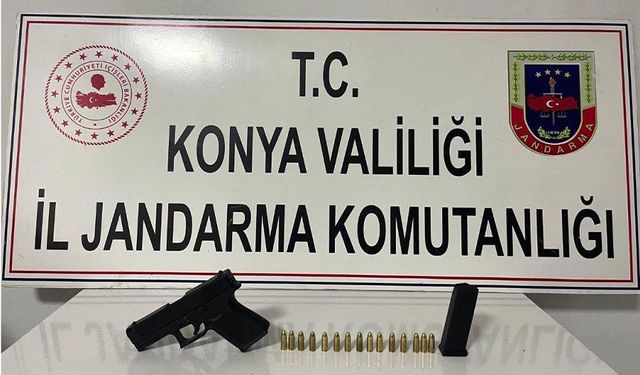 ÜST ARAMASINDA SİLAH ÇIKTI