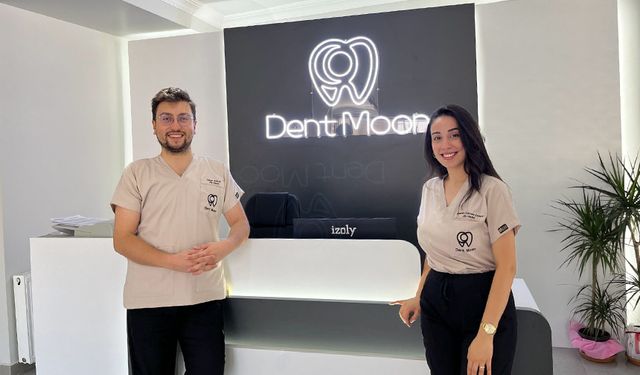 "DENT MOON MODERN TEDAVİ YÖNTEMLERİYLE HİZMETİNİZDE"