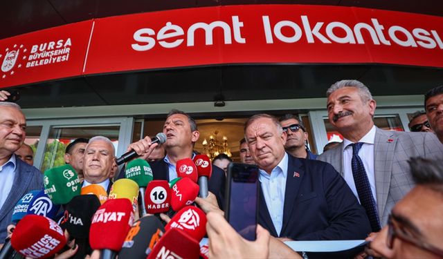 TÜM CHP’Lİ BELEDİYELER KENT LOKANTASI AÇACAK