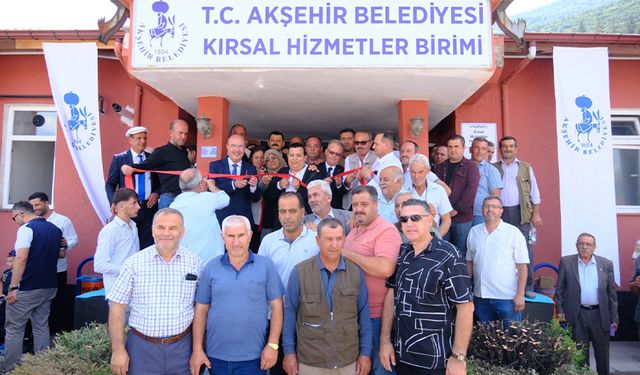 34 KIRSAL MAHALLEYE AYRICALIKLI HİZMET DÖNEMİ BAŞLADI