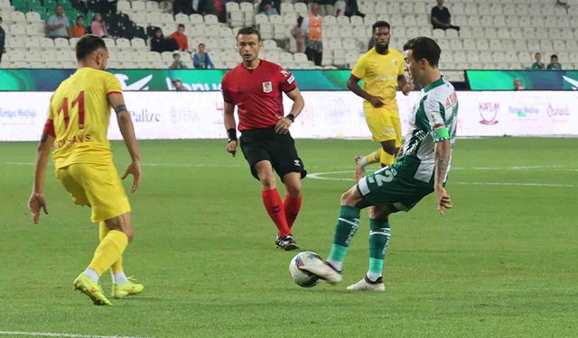 KONYASPOR: 0 - KAYSERİSPOR: 0