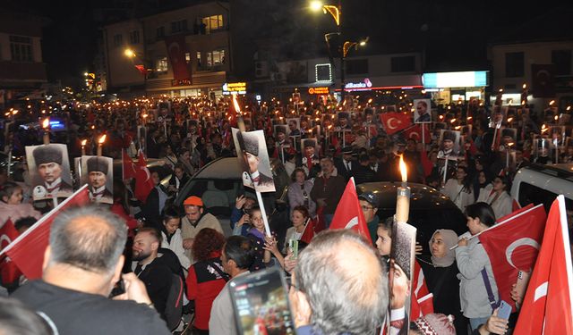 AKŞEHİR FENER ALAYI YÜRÜYÜŞÜNDE BULUŞTU