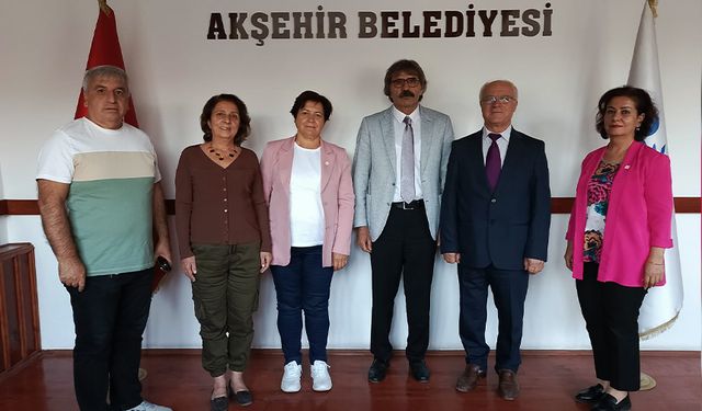 CHP TUNCELİ İL BAŞKANI ÖZCAN’DAN AKŞEHİR ZİYARETİ