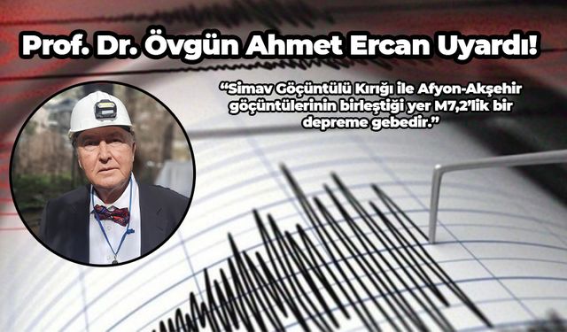 AFYONKARAHİSAR’DA 4.4 BÜYÜKLÜĞÜNDE DEPREM!