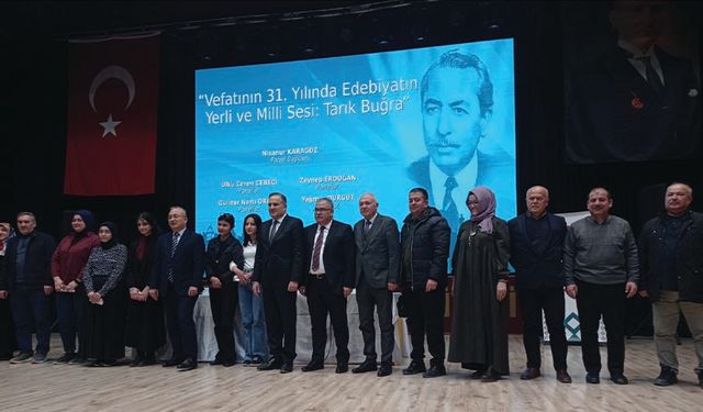 İlçe Milli Eğitim Müdürlüğünden Tarık Buğra Paneli