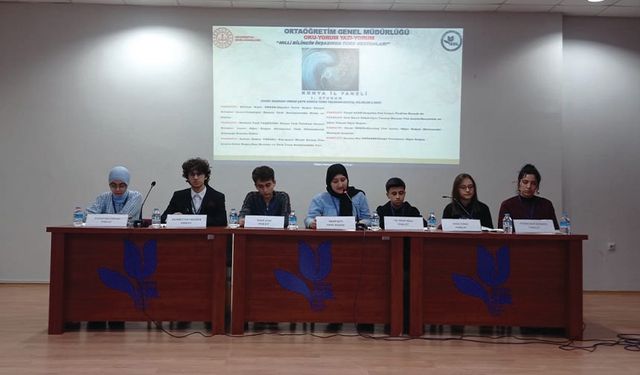 'Milli Bilincin İnşasında Türk Destanları' İl Paneli Gerçekleştirildi