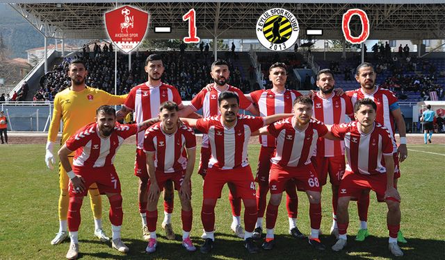 Akşehirspor: 1  – 2 Eylül Spor: 0