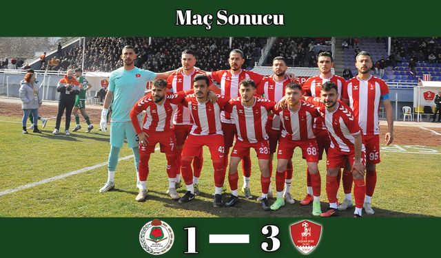 Keçiborlu Belediyespor: 1 Akşehirspor: 3