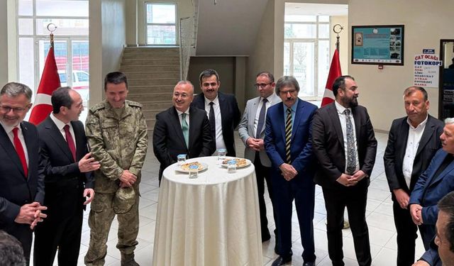 Protokol Kaymakamlıkta Bayramlaştı