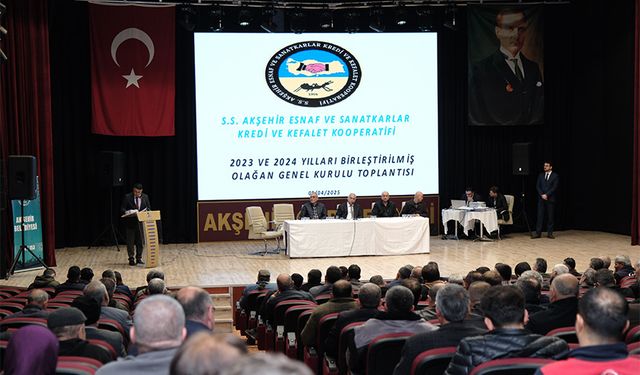 Esnaf Kefalet Kooperatifi Olağan Genel Kurulu Gerçekleştirildi