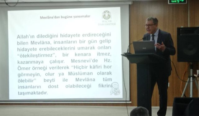 Edebiyat Akademisi’nde Hz. Mevlana Konuşuldu