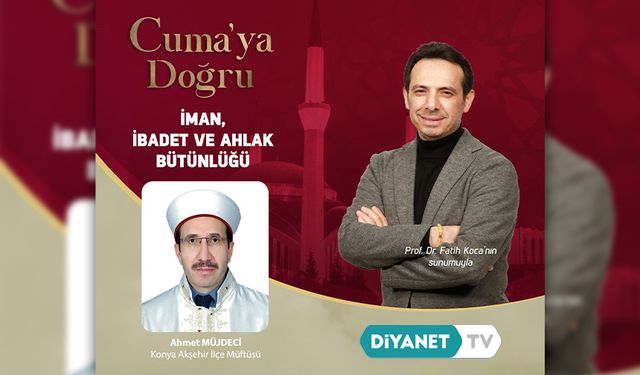 Müftü Müjdeci Yarın Diyanet TV'de