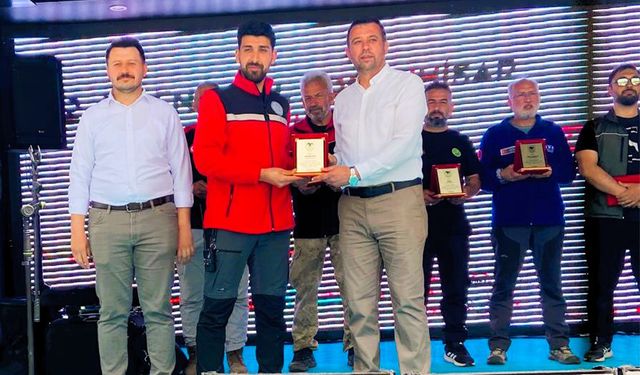 Doğanhisar Belediyesi’nden CAN-KURT’a Teşekkür Plaketi