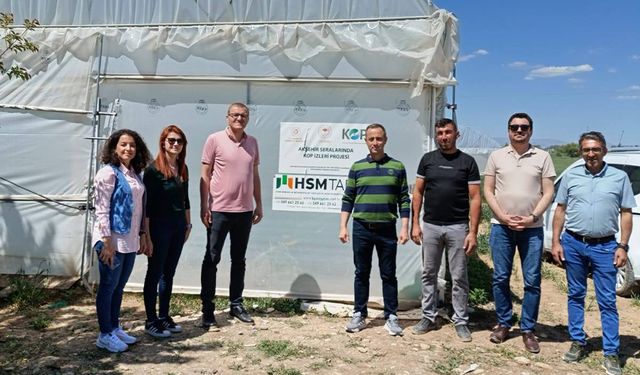 Akşehir'de 2025 KOP Destekli Sera Projeleri Değerlendirildi