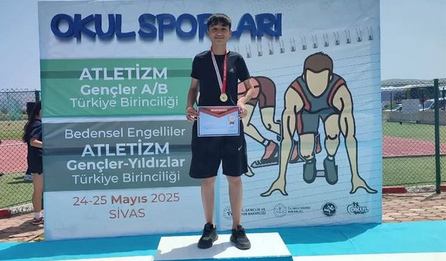 Emre Yıldız Türkiye Şampiyonu Oldu
