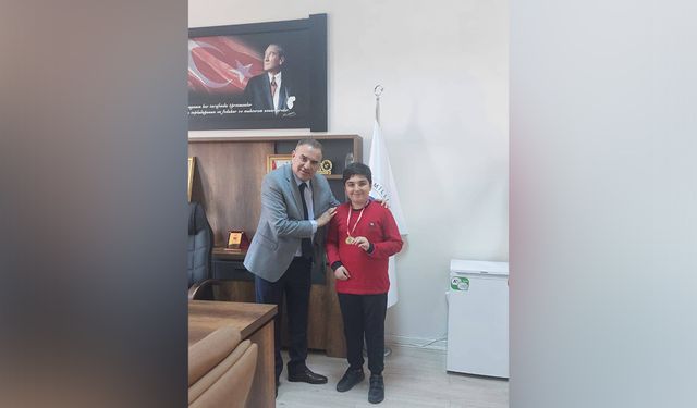 Eren Karakoç, İlçe Milli Eğitim Müdürünü Ziyaret Etti