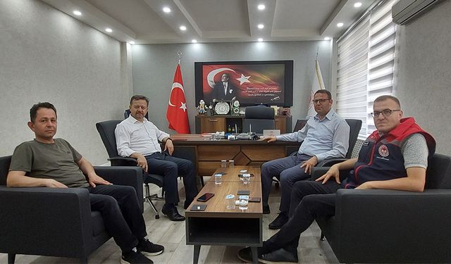 TKDK ve Sanayi İl Müdürlüğünden Akşehir İlçe Tarım’a Ziyaret