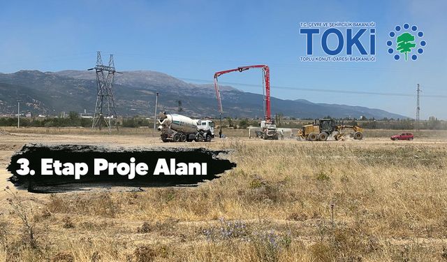 Akşehir TOKİ 3. Etap Projesi Başladı