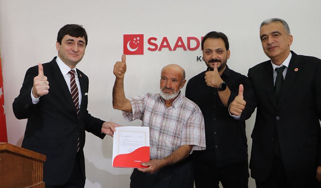 Saadet Partisi İlçe Başkanlığına Akif Yurt Görevlendirildi