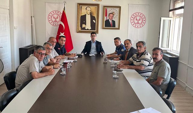 Yunak'ta Okul Güvenliği Koordinasyon Toplantısı Yapıldı