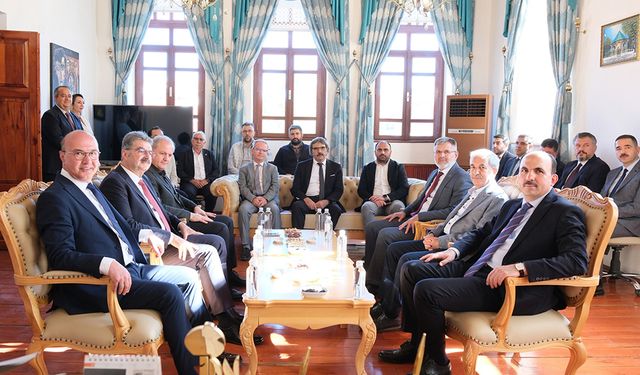Başkan Köksal, Başkan Altay ve Heyetini Makamında Ağırladı