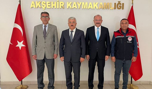 Tarım Sayımı Çalışmaları Akşehir Kaymakamlığı’nda Ele Alındı