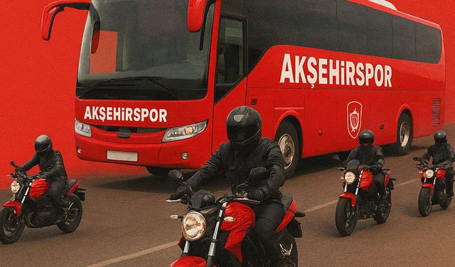 1922 Akşehirspor’a Motorlu Destek Korteji!