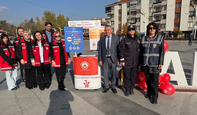 Emniyet ve Sosyal Hizmetlerden Farkındalık Çalışması