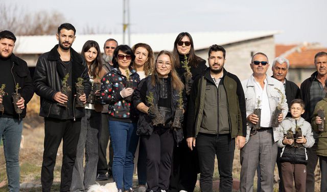 Mavili: Oda Üyeleri Adına Fidanlar Toprakla Buluştu