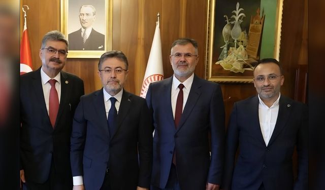 Başkan Sağlam’dan Bakan Yumaklı’ya Ziyaret