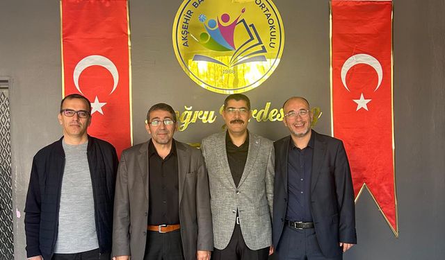Akşehir Eğitim Bir-Sen’den Okul Ziyaretleri