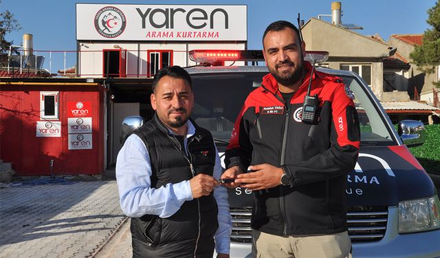 İş İnsanı Ali Kaya’dan Yaren Arama Kurtarma’ya Hayati Destek