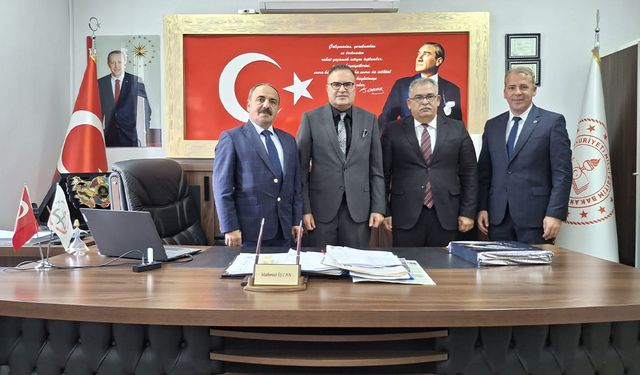 Akşehir MEM'den Yunak MEM'e Ziyaret