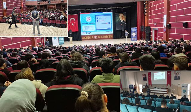 Akşehir’de Siber Farkındalık Seminerleri Düzenlendi