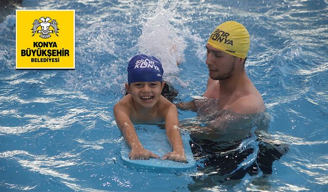 Konya’da 20 İlçede 15 Bin Öğrenciye Yüzme Eğitimi