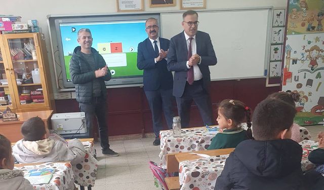 Topaloğlu’ndan Engilli Hasan Doğan İlkokulu ve Ortaokuluna Ziyaret