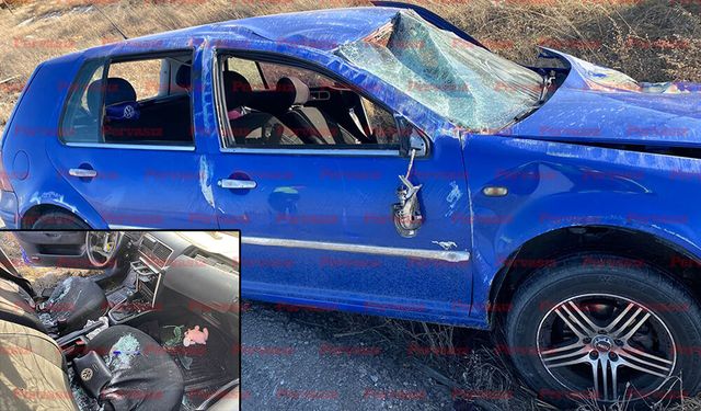 D-300 Karayolunda Trafik Kazası: 2 Yaralı