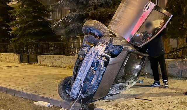 Hıdırlık Caddesi’nde Trafik Kazası 1 Yaralı