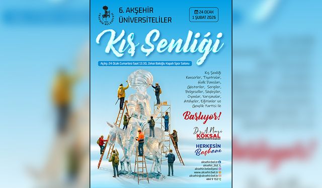 Akşehir Üniversiteliler Kış Şenliği Başlıyor!