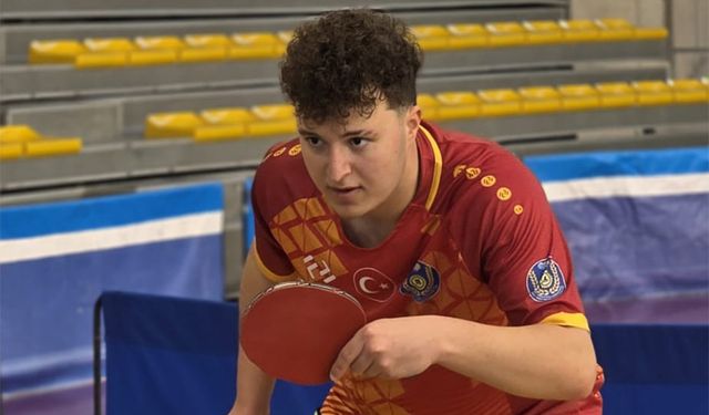 Asım Emir Şahin Uluslararası Masa Tenisi Turnuvasında Şampiyon Oldu