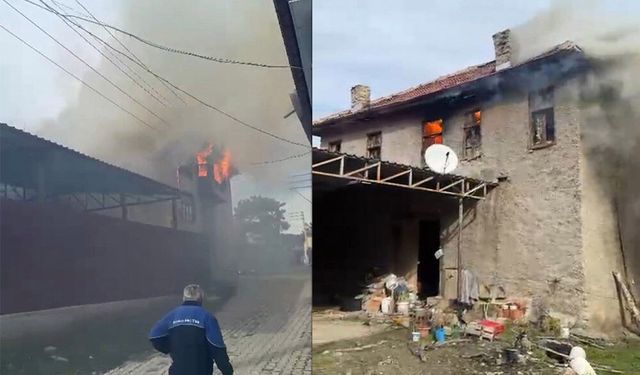 Akşehir Atakent Mahallesi’nde Ev Yangını: 1 Kişi Yaralandı