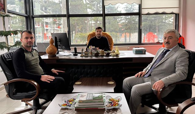 Kaymakam Yiğit’ten Orman Şefliğine Ziyaret