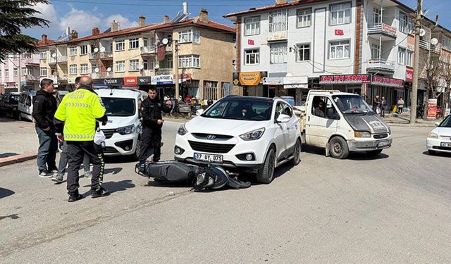 Akşehir Sanayi Kavşağı’nda Trafik Kazası: 1 Yaralı