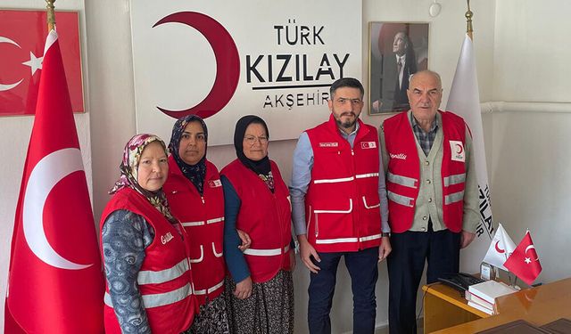 Kızılay Akşehir Şubesi Ramazan Faaliyetlerini Açıkladı