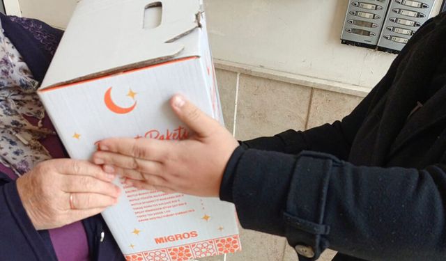 Kozağaç Muhtarlığından Ramazan Yardımı