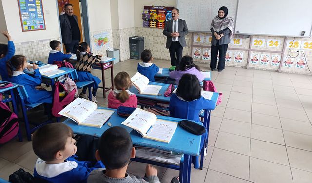 Yunak'ta Maarif Modeli Kapsamında Okul Ziyaretleri Devam Ediyor