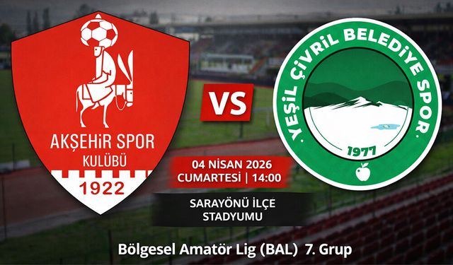 1922 Akşehirspor, Sarayönü’nde Kritik Maça Çıkıyor