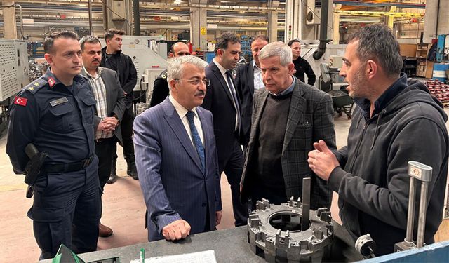 Protokol Sanayi Yatırımlarını Yerinde İnceledi
